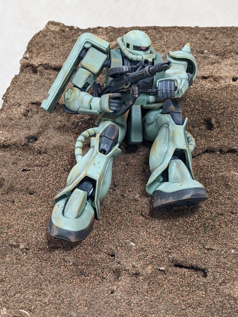 正面からだとチョット変…