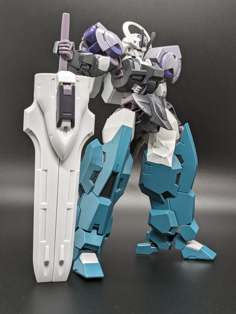 ガンダムシュバルゼッテ バージョンMu–3枚目/制作者：@iwashi_pla