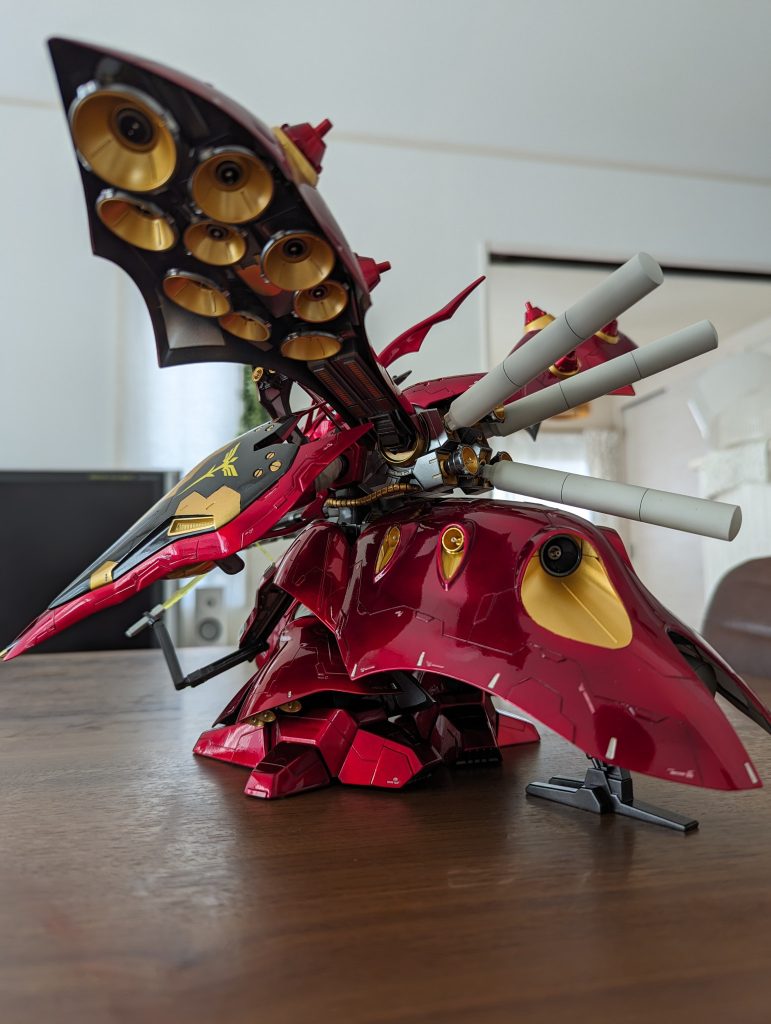 下から覗き込んだ時の迫力!我ながら満足のいく仕上がりになったと思います。