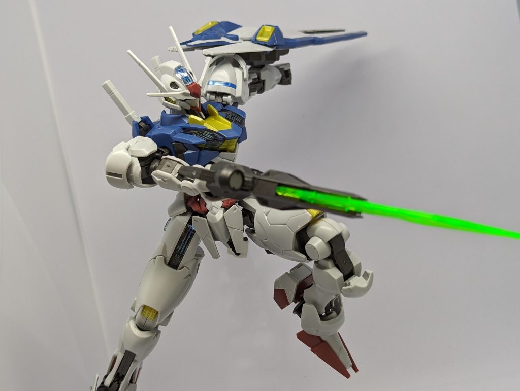 ビームエフェクトもグリーンに変更されて良い感じに。