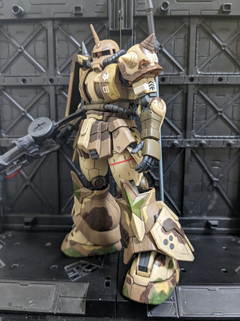 高機動型ザク地上用【エグバ機】–2枚目/制作者:まっちゃん