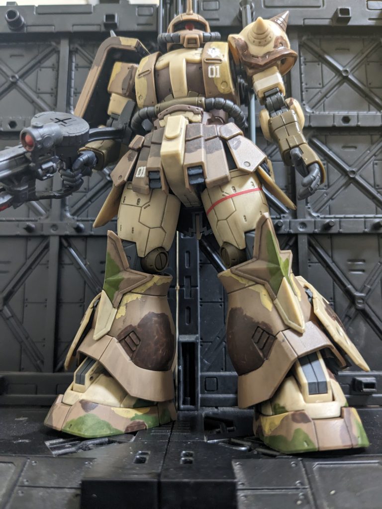 見ていただきありがとうございます!お目汚し失礼しました。次回作はオリジンガンダムを中期型で製作かスレッガージム製作か悩んでます。ガンキャノンも再開しなければ…。