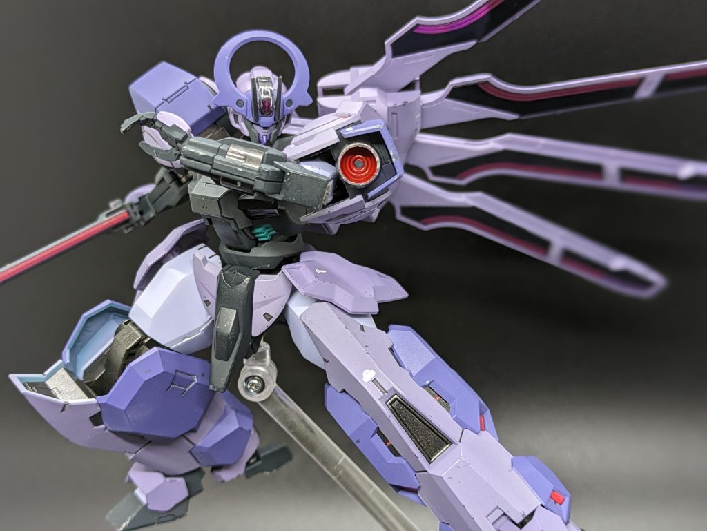 ガンダムシュバルゼッテ バージョンMu–5枚目/制作者：@iwashi_pla