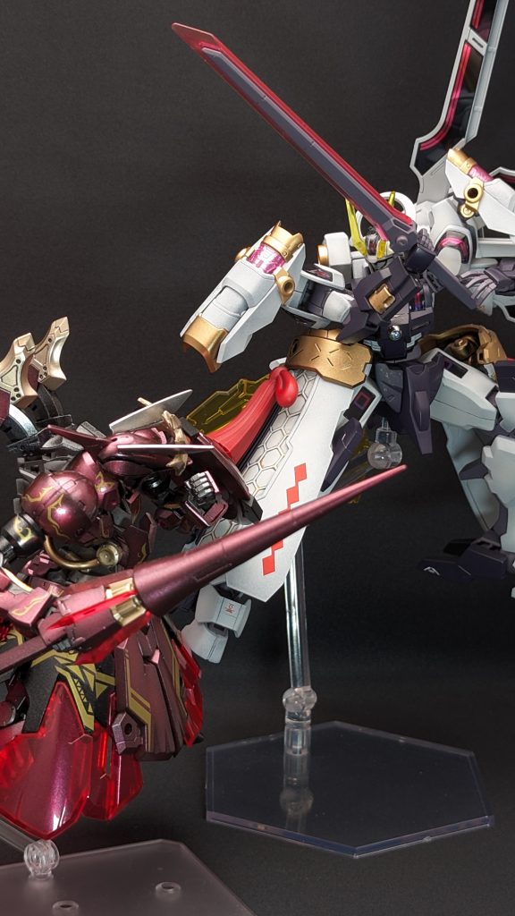 家でのガンプラバトルは、こんな感じになりそうです。