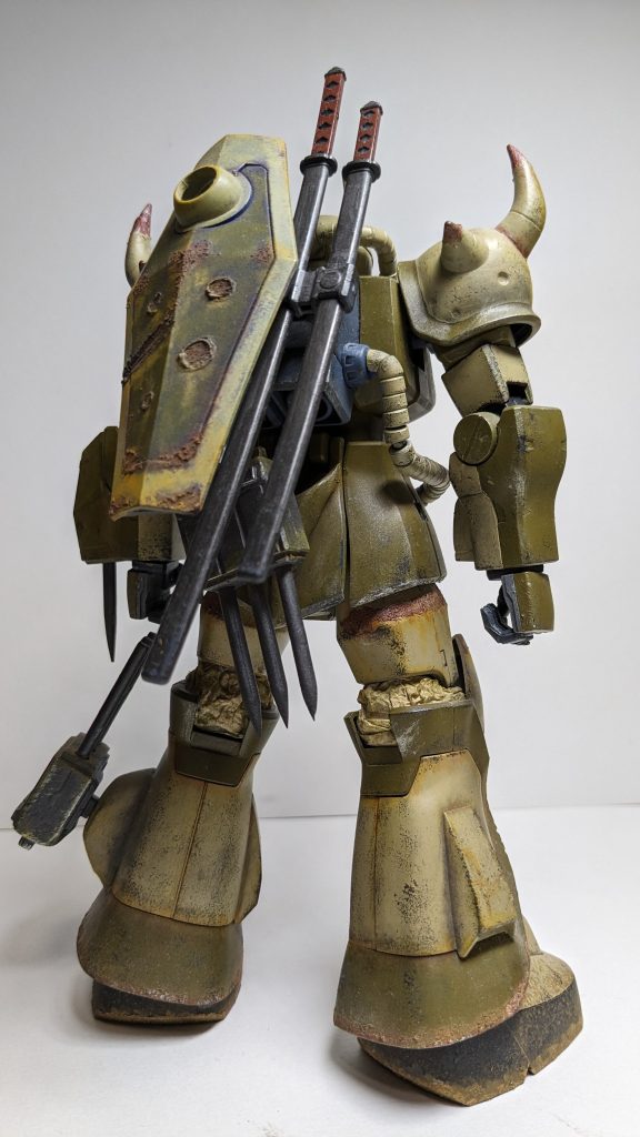 MGグフ1.0　現地改修デザート仕様–4枚目/制作者：MU