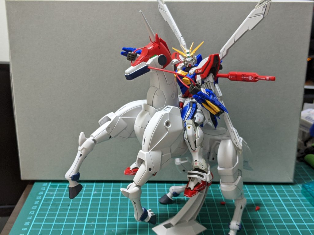 暴れ馬を乗りこなしてるような雰囲気になりました