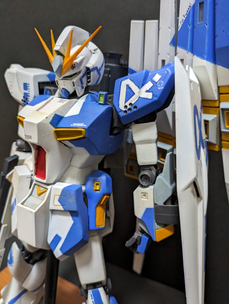 belive again!　旧キット1/100　νガンダム