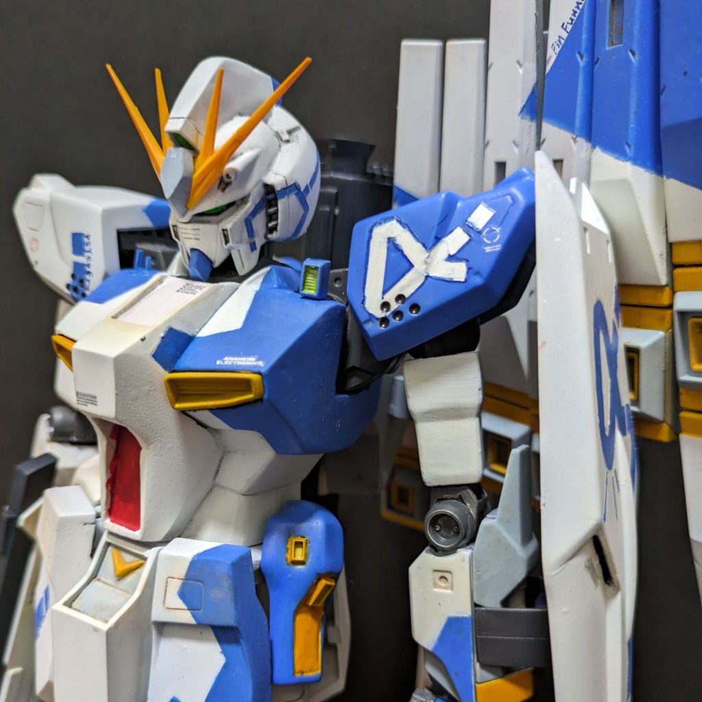 belive again! 旧キット1/100 νガンダム｜makaさんのガンプラ作品｜GUNSTA（ガンスタ）