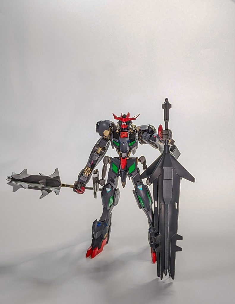 息子がポージングして撮影したもの。全体はこんな感じです。