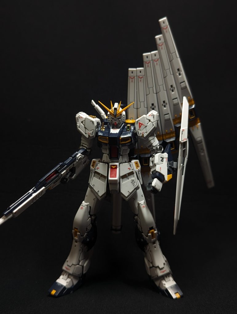 フィンファンネル装備もカッコイイです。