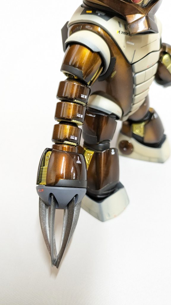 尖ったモノはとりあえず伸ばすことにしてます今回は2mmくらい?