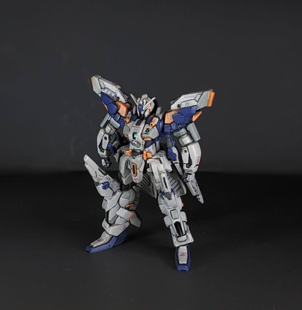 ノーマル形態。この形態でもMSとしては十分な戦闘力を持つが実験機としてこの形態で出撃することはない。