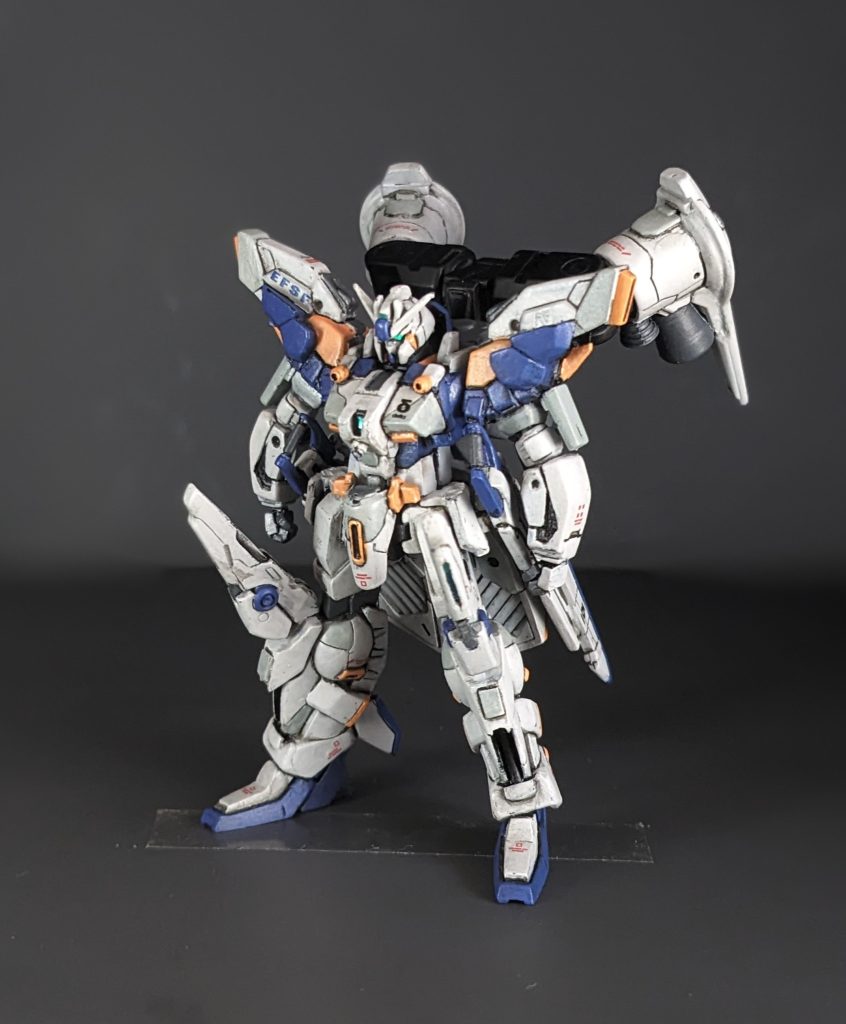 第2兵装。ユニバーサルブースターポッドを備えた高機動形態。3つの兵装の中では最も運動性に優れる。GP計画のフルバーニアンの物をアドヴァンスド・デルタカイの仕様に調整した装備。使用頻度が高くパイロットの負担も少ない。