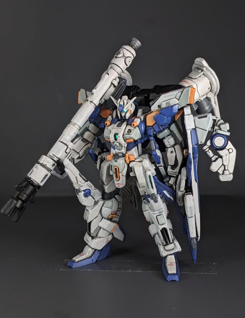 第2兵装フル装備形態。試作型ビームランチャーは本機の装備の中でも総合的な火力に優れており、カートリッジ式を採用しているため機体への負担も少ない。第2兵装との相性も良く戦闘データの成績も良好であった。