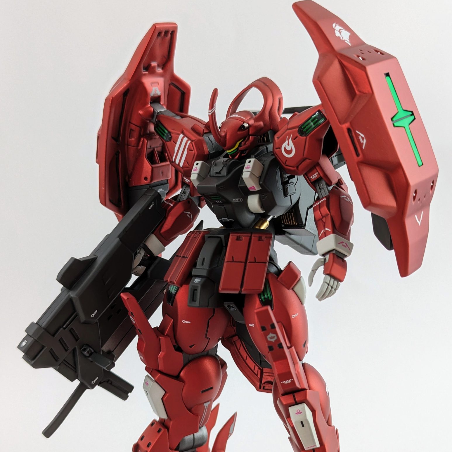 HG ダリルバルデ改修型 [HG ダリルバルデ 改造品] 塗装済改修完成品 - プラモデル