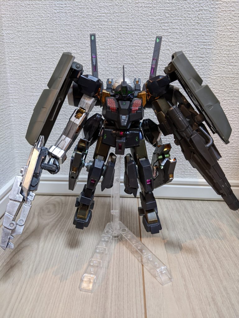 初めてミキシングして塗装しました…塗りムラはご容赦ください…