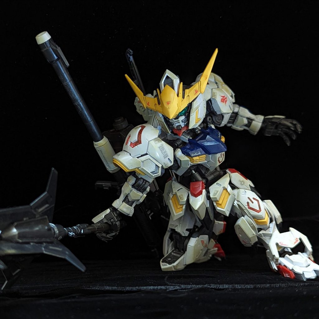 MGSDバルバトス ウェザリングマスター｜@dora_e_mさんのガンプラ