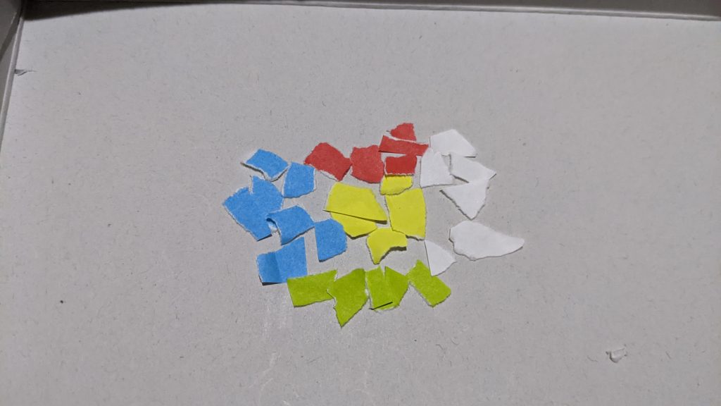 ちぎり絵風　ガンダムエアリアル　–3枚目/制作者：福狼。