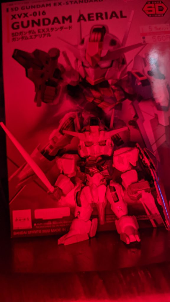 ちぎり絵風　ガンダムエアリアル　–4枚目/制作者：福狼。