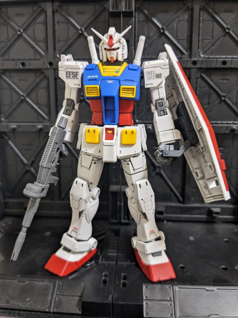 RX78-2ガンダム–2枚目/制作者：まっちゃん