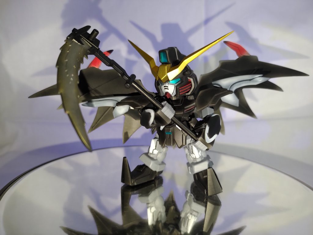 角度を変えてのショット本来であればビームシザースであった武器を普通の鎌になったという脳内設定で塗り分けています