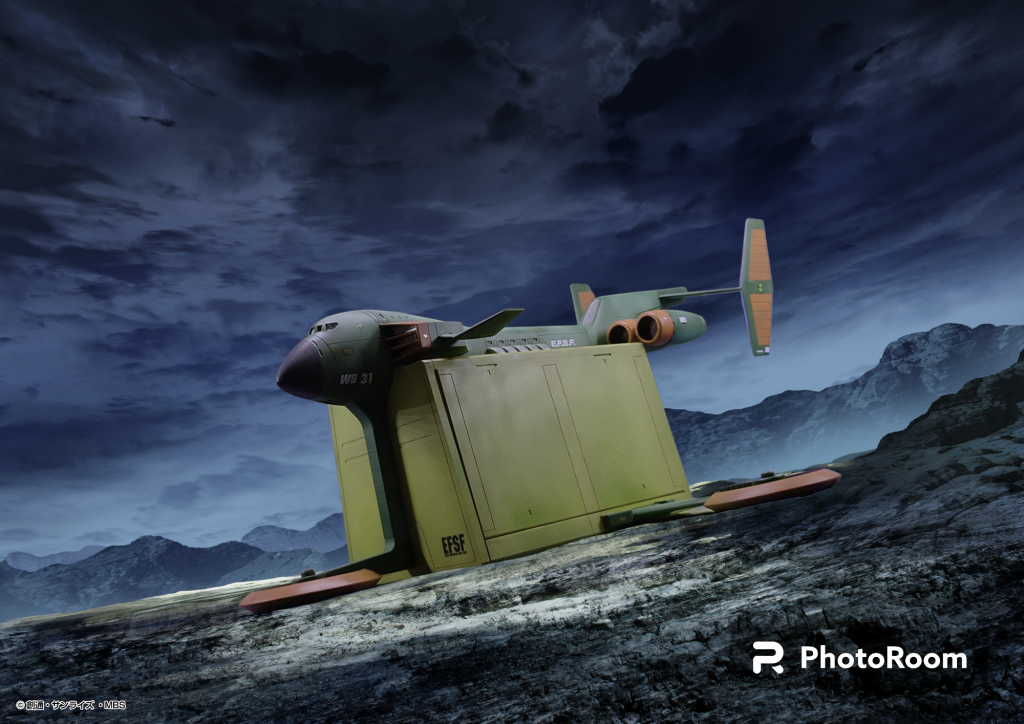 「ククルス・ドアンの島」風…ガンダムとガンキャノン早く作らねば💦 