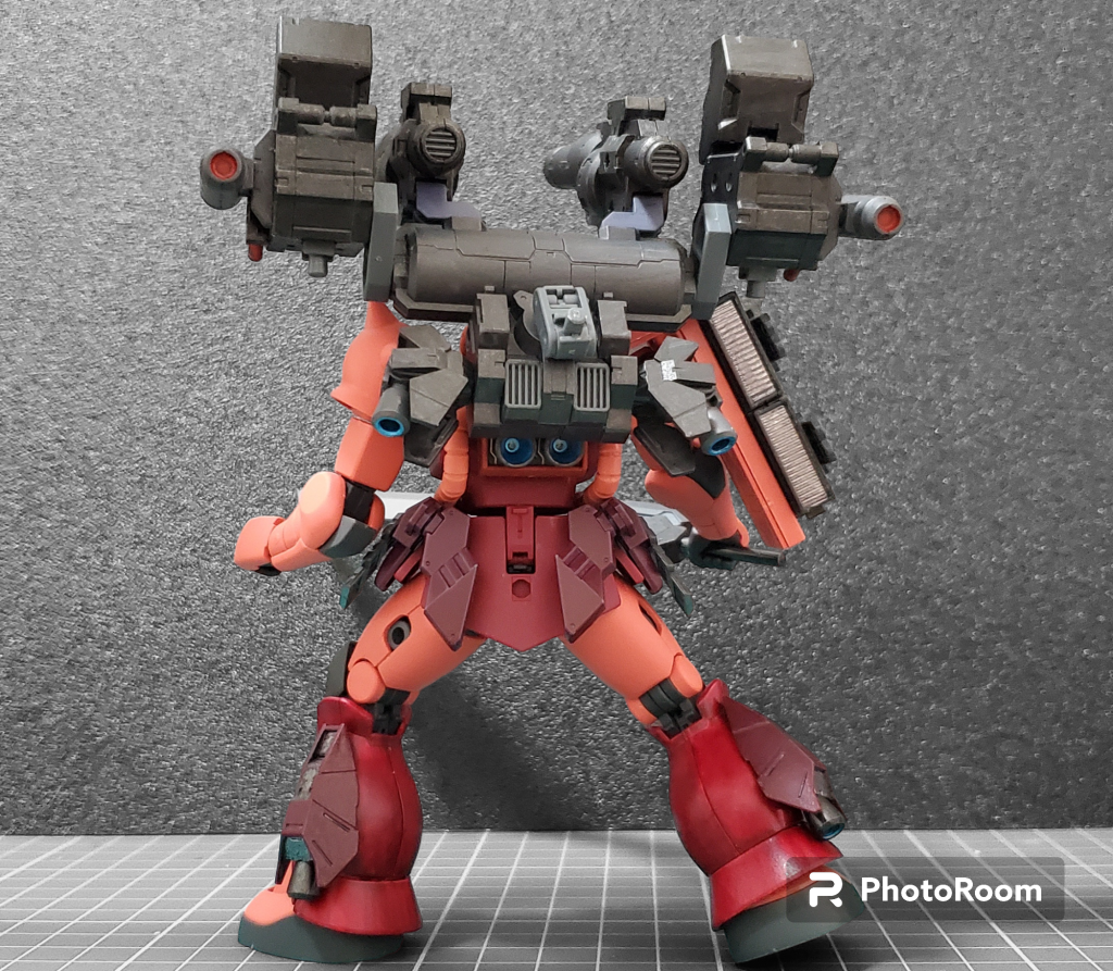 バックショット(シールド無し)