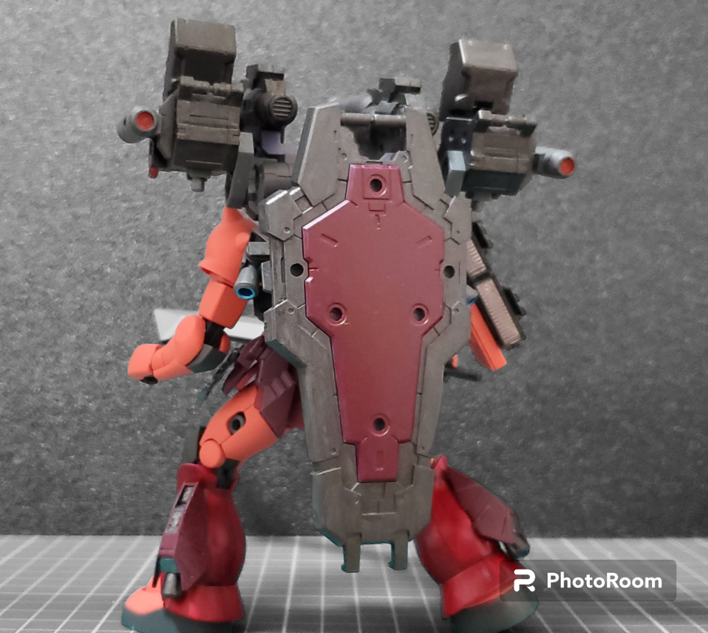 バックショット(シールド有り)