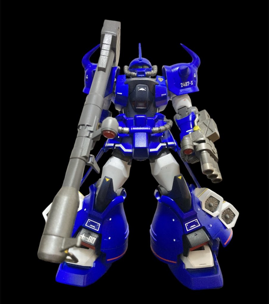 ちょっとヒロイックになり過ぎましたがこんなグフがあってもいいかな^ ^