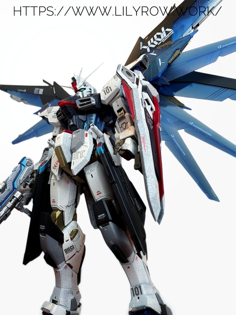 MG フリーダムガンダム ver.2.0 全塗装–4枚目/制作者：YuuWorkShop