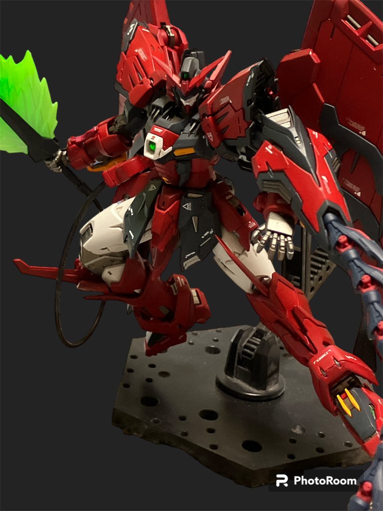 カッコよくポーズ撮れました