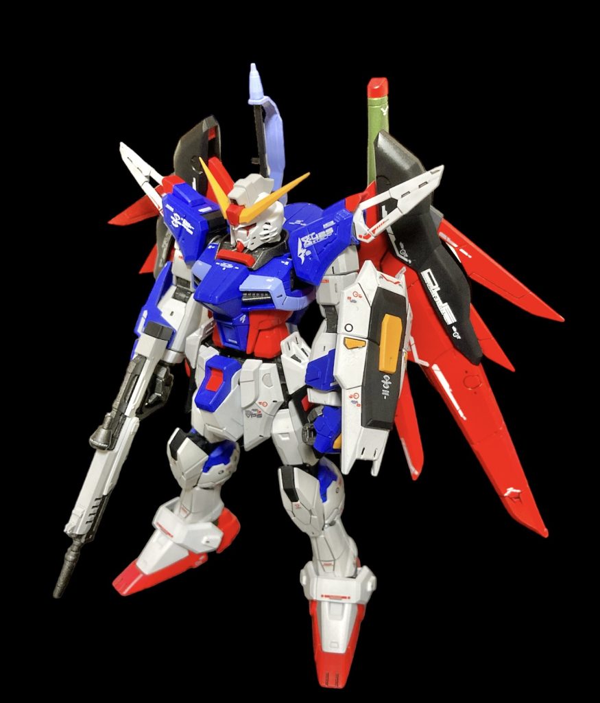 足がデカいのが1番気になる。あとは顎を引けない。改造する腕がないからそのまんま