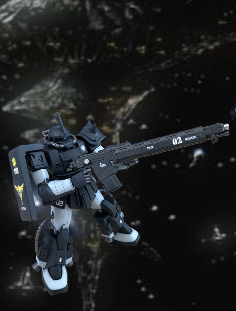 武器は対艦ライフルのショーティです。