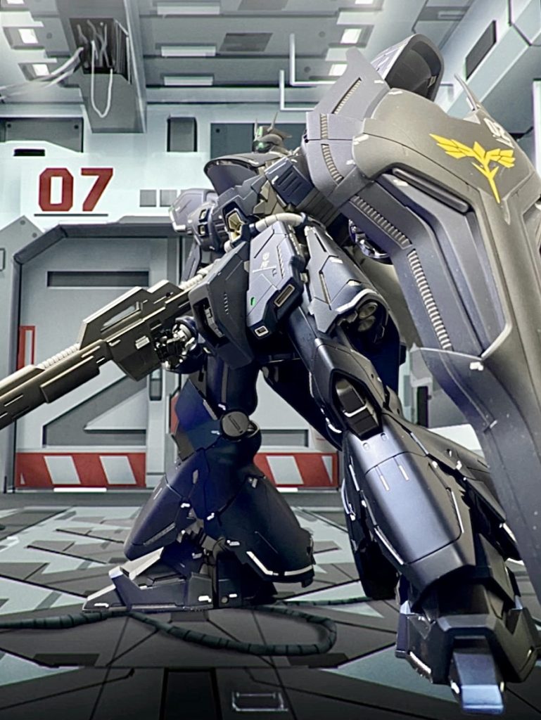 二枚目は出撃前…といった感じで。かなり煽りで撮ったので、イマイチ背景と合ってないように見えますが、まぁご愛嬌という事で勘弁してください💦