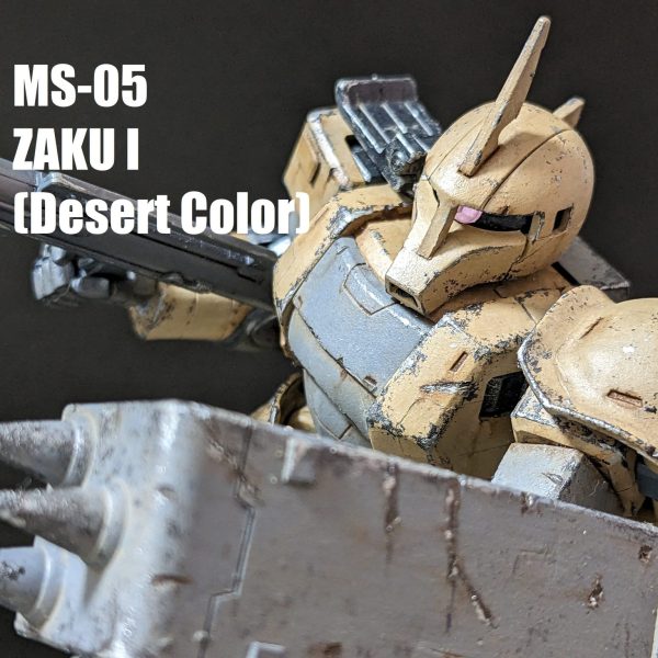 HG ザクI 熱砂戦線