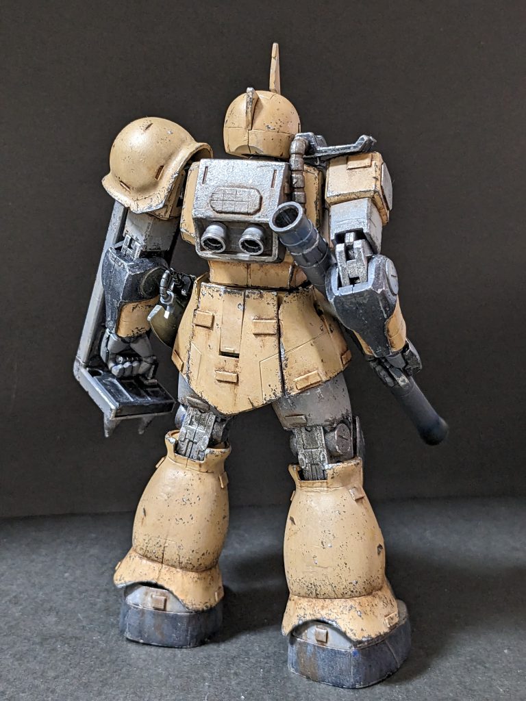 【背面】錆垂れ表現も強めです。