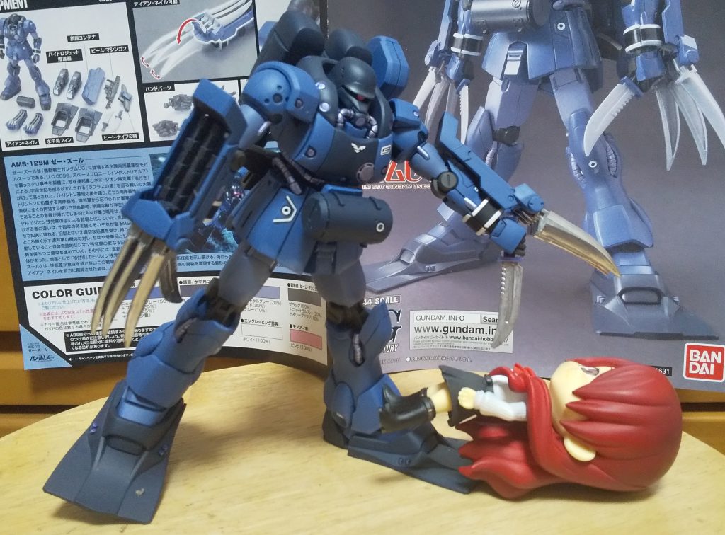 :刃にメッキシルバーを塗装したので鋭利感が増してより凶器なナイフに進化し…!?😣