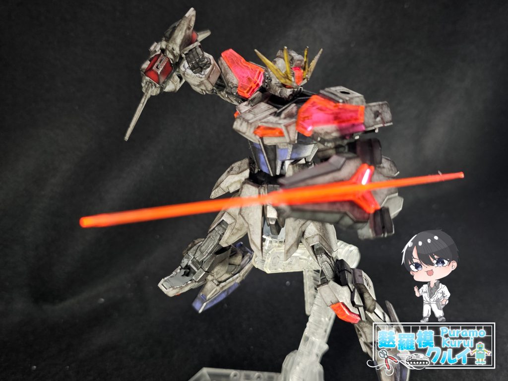 ビルドストライクエクシードギャラクシー完成❗–5枚目/制作者：麩羅模クルイ
