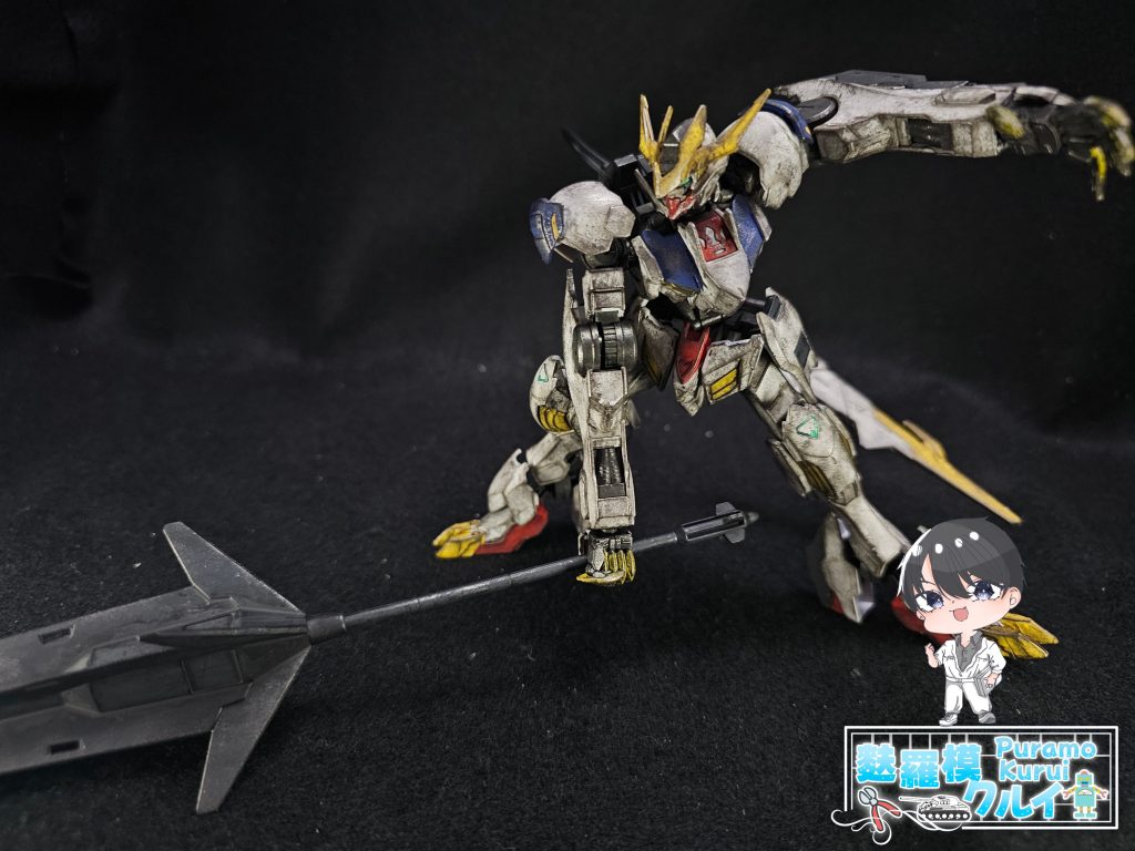 HG バルバトスルプスレクス完成❗–3枚目/制作者：麩羅模クルイ