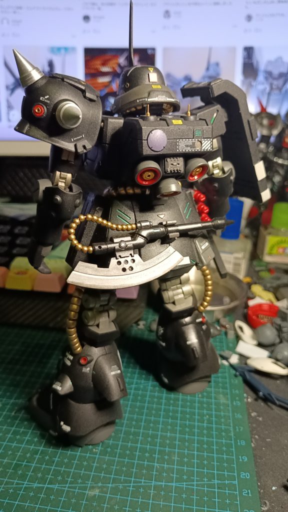 RE/100 MS-06FZ ザクⅡ（爆発反応装甲.ver）–4枚目/制作者：fargo0824