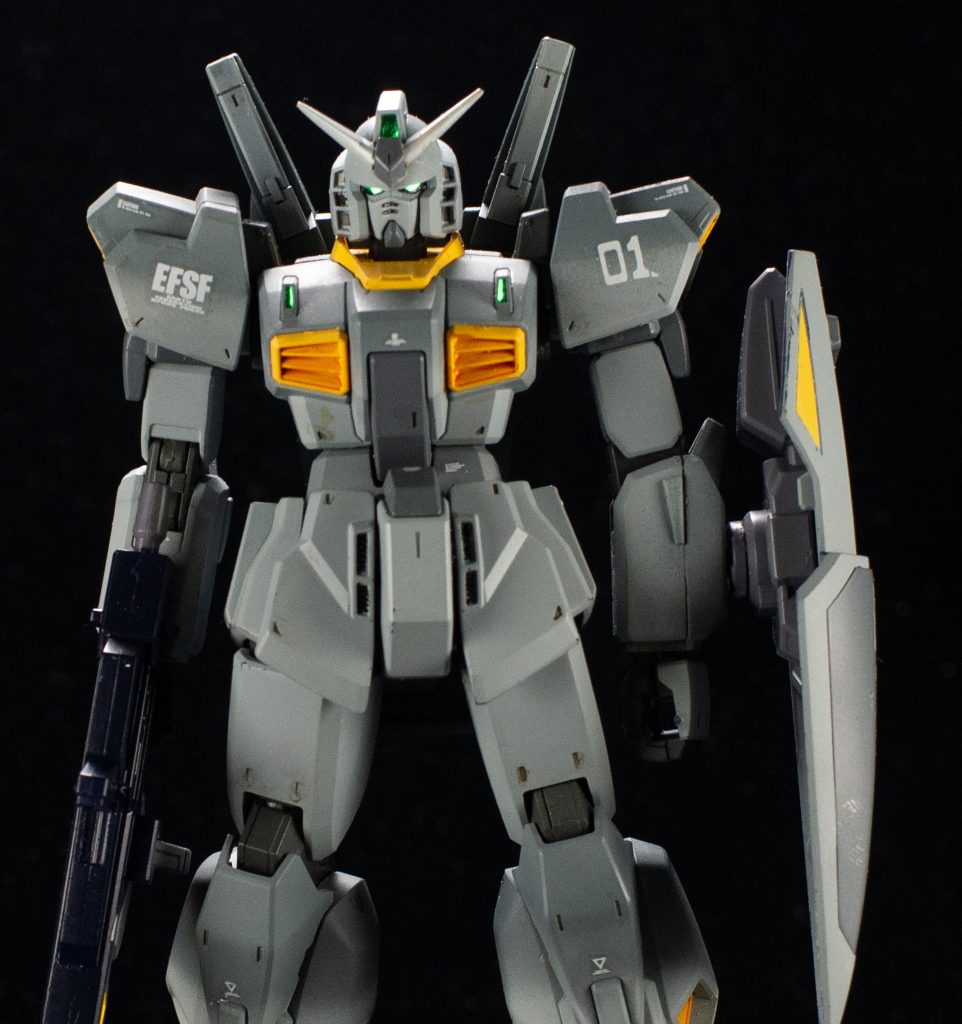 EFSFのマーキングをしたMk-IIってあまり見ない気がしたので、付けてみましたまた、今回は地味になると思ったので、いつもより多めにデカールを各所に貼ってみました