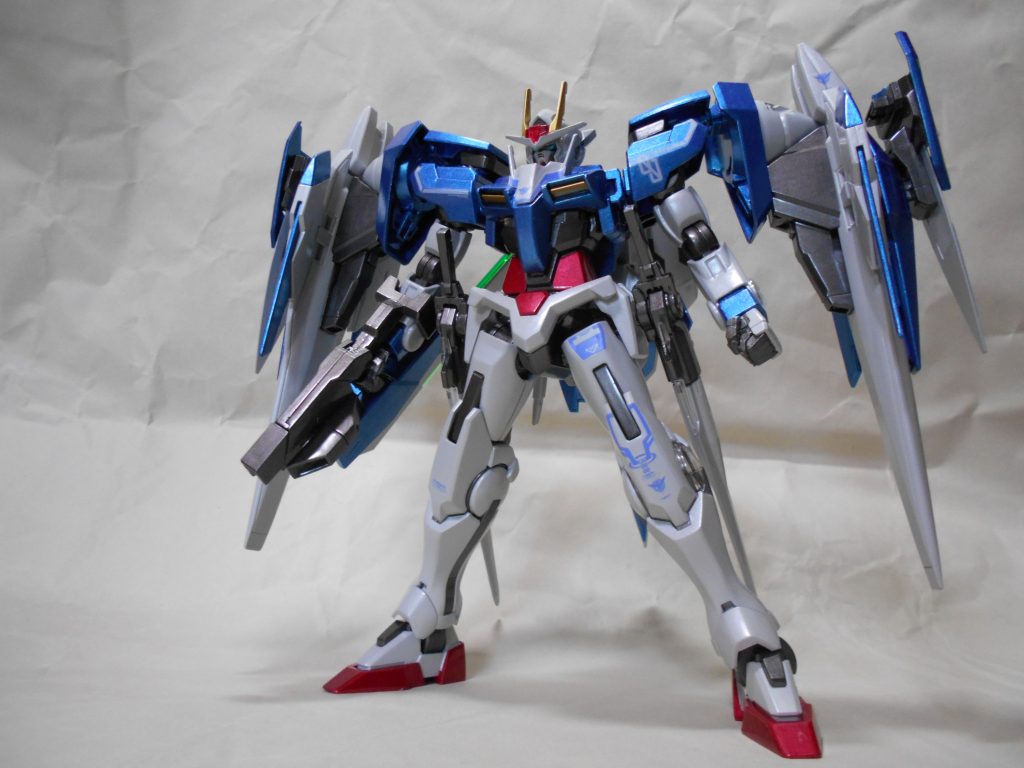 筆塗りでメタリック塗装をしてみました。