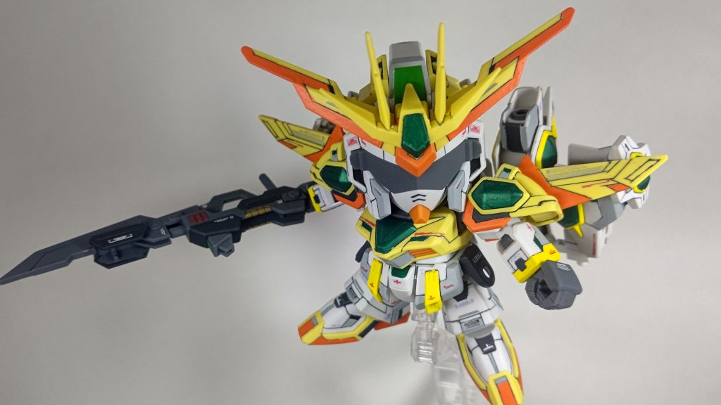 スターウイニングガンダム【SDモード】–2枚目/制作者：いやほん