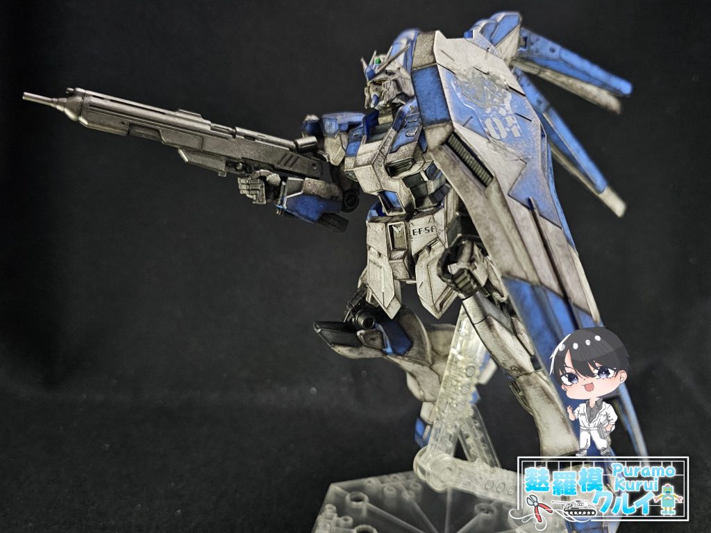 「Hi-νガンダム」完成❗–3枚目/制作者：麩羅模クルイ