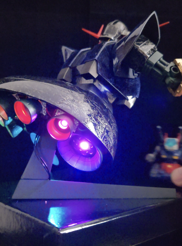 発光モードが切り替わります。