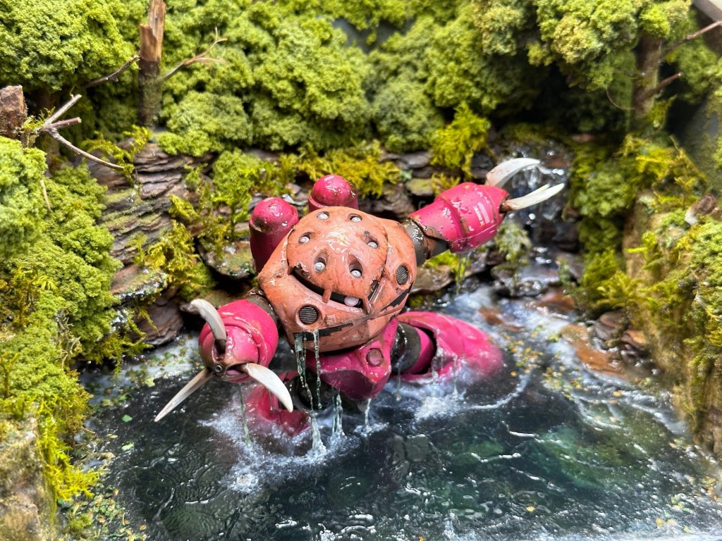 ザバァと出現し攻撃耐性へ移るそんな瞬間にも見えますね