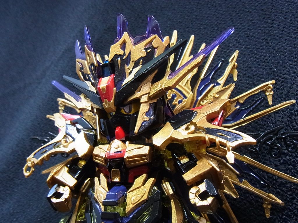 シリーズ全機筆塗り全塗装 14機目★SDW 窮奇ストライクフリーダムガンダム–2枚目/制作者：@gothloli_lyra