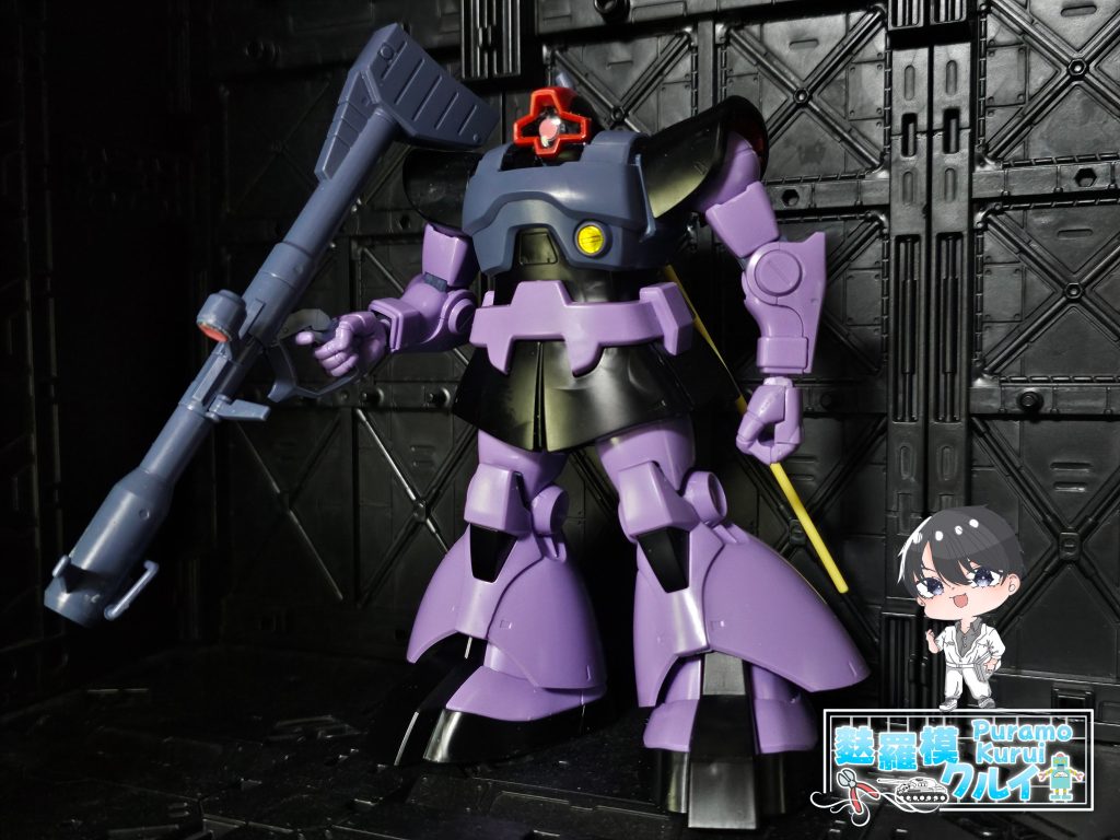 比較用。つや消し&ウェザリング前。