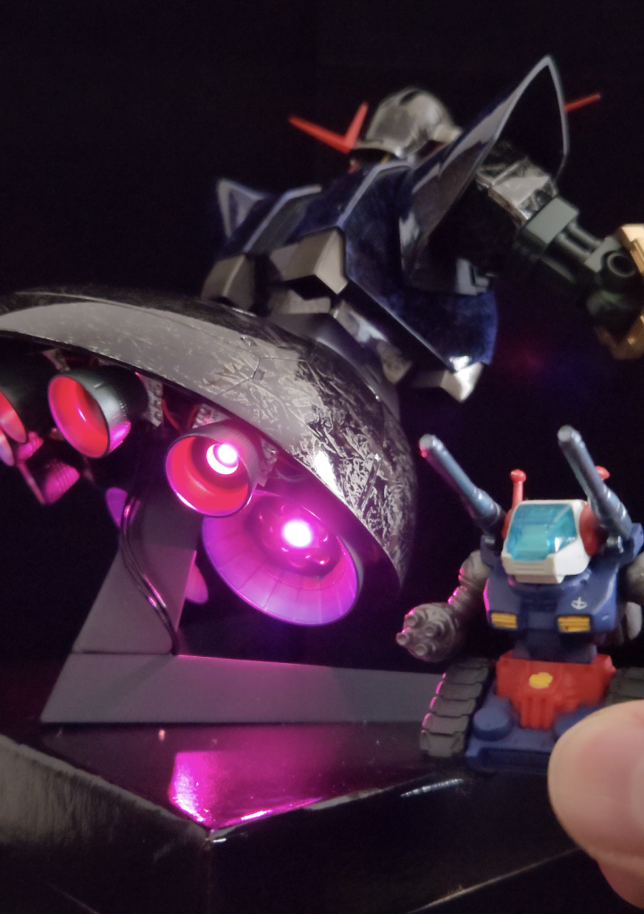 このガンタンクがスイッチになっています。