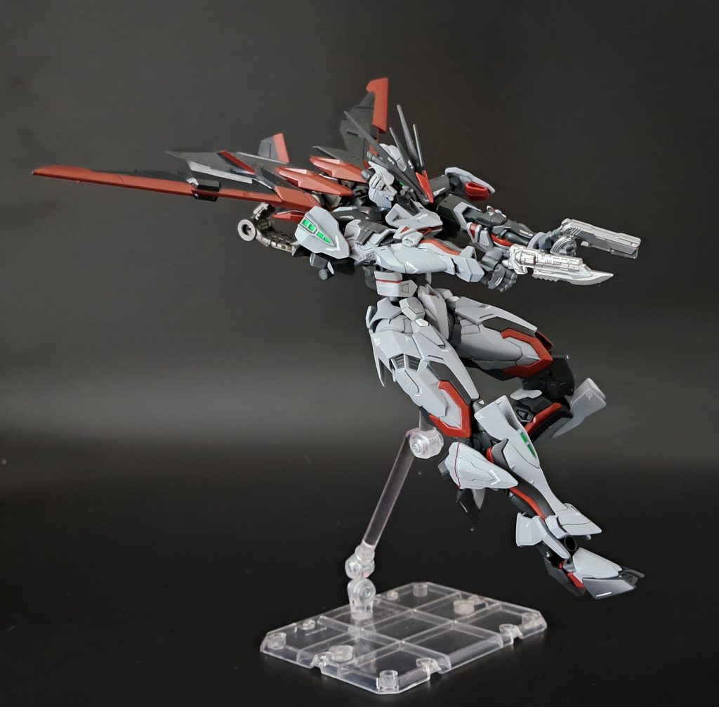 おまけテスタメントのバックパックと銃装着させてみました。かなり様になりますねー！